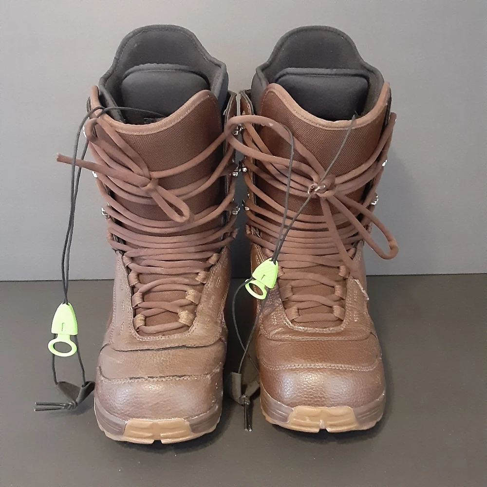 FORUM RECON CONCENTRIX L1 CHOCOLATE BROWN SNOWBOARD BOOT MENS 8.5 WMS 10 EU 41.5